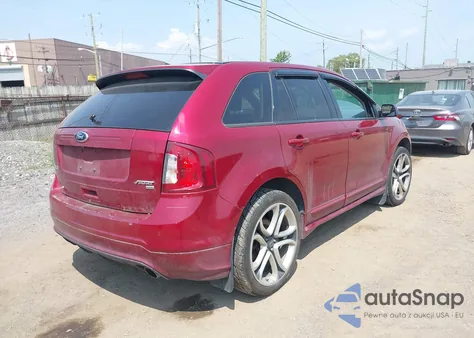 2013 Ford Edge Sport z USA, uszkodzony, nr VIN 2FMDK4AK2DBA11908